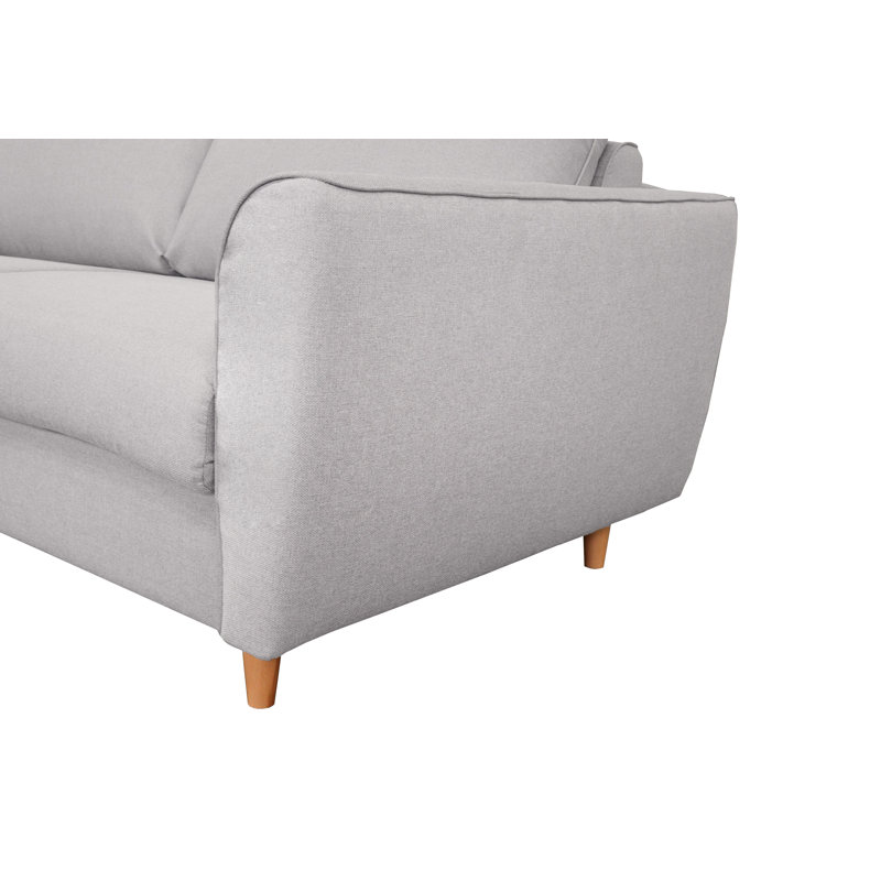 Mattlyn Sofa Bed with Mattress, Light Grey