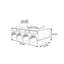 Table basse de style rétro américain-968156952