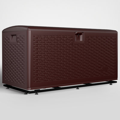 Boîte de rangement pour terrasse verrouillable 73 gallons Youdenova
