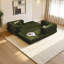 Canapé-lit modulaire convertible avec matelas en mousse à mémoire de forme - aucun assemblage requis, canapé-lit peu encombrant pour salon, chambre à coucher, studio-333886448