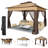 11x11 Pop-up Gazebo Patio Gazebo with Mosquito Netting -99604253