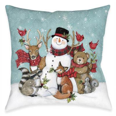 Coussin Woodland Christmas