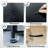 4 Drawer Dresser for Bedroom, Narrow Chest of Drawers, Wooden Top and Study Iron Frame 18"x37.5"-(WxH)