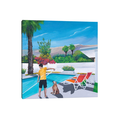 «Pool Boy» par - Toile tendue