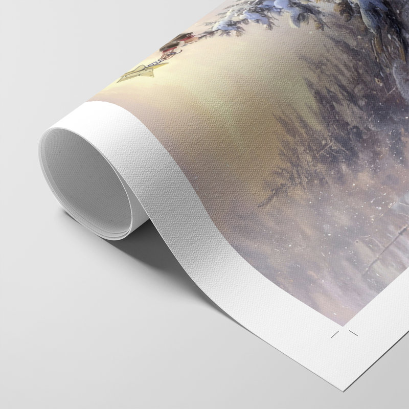Sur la plus haute branche - Impression sur toile seulement - NON-CADRE, H 36 po x l 24 po