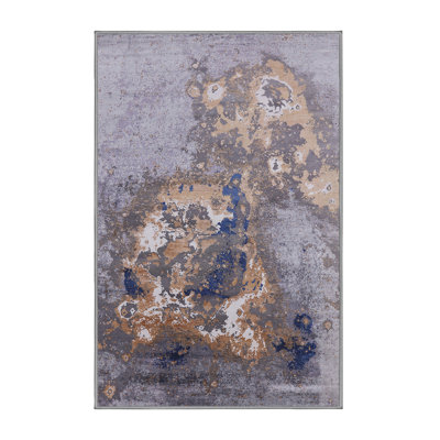 Tapis abstrait gris