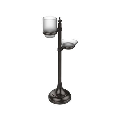 Porte-verres à anneaux multi-accessoires meuble-lavabo top
