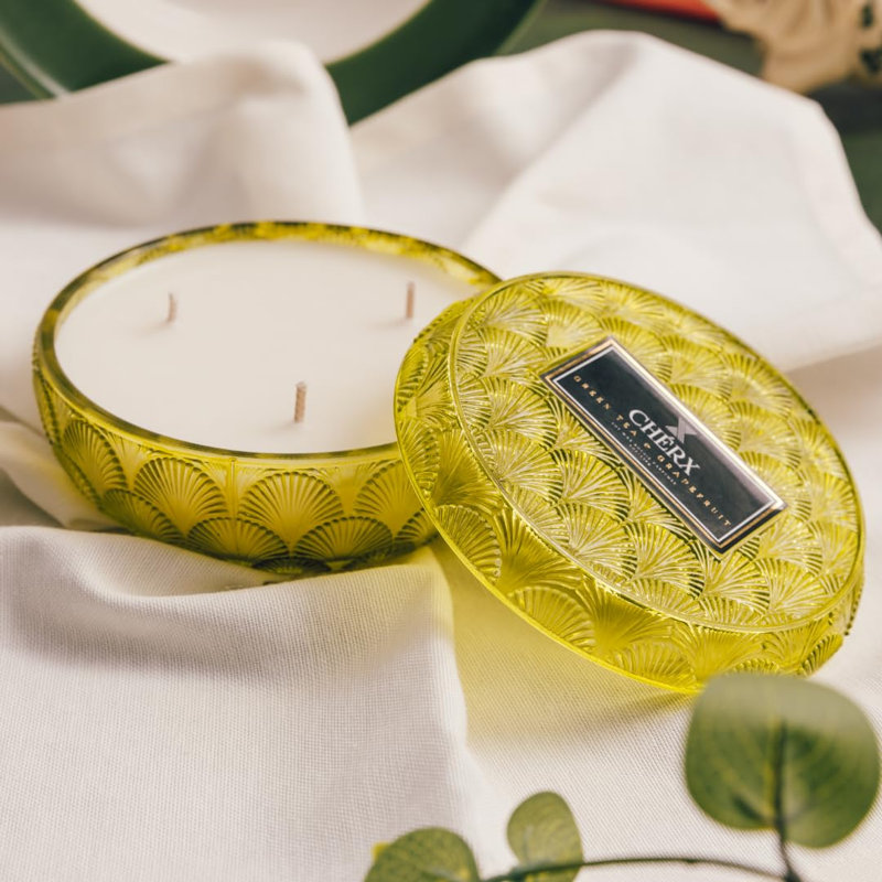 Bougie parfumée Berry Ice, Thé vert / pamplemousse
