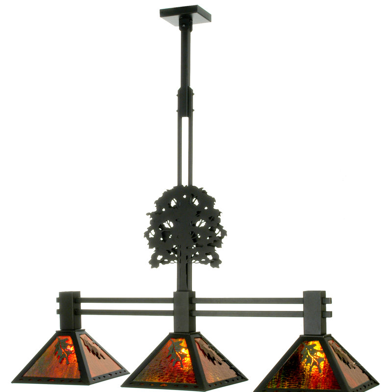 Luminaire linéaire suspendu 3 lumières