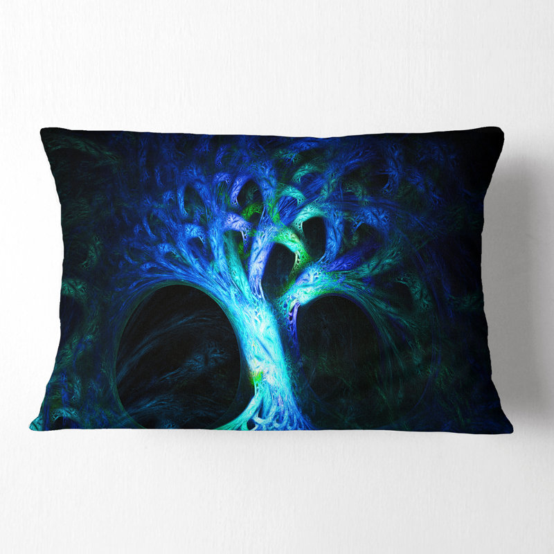 Abstract Reversible Throw Pillow