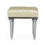 Hollywood Swank Leather Vanity Stool-325364810