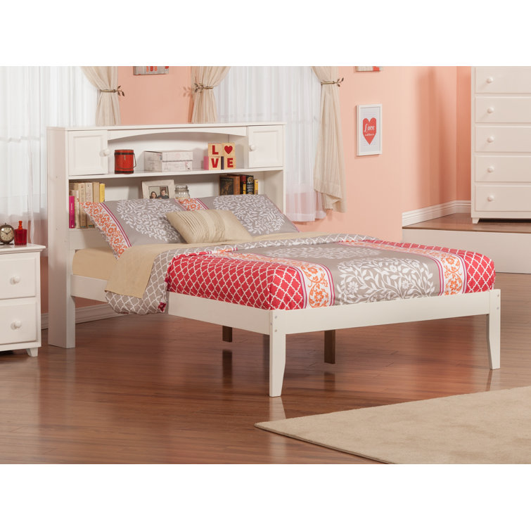 Lampley Platform Bed with Bookcase by Kids Beds