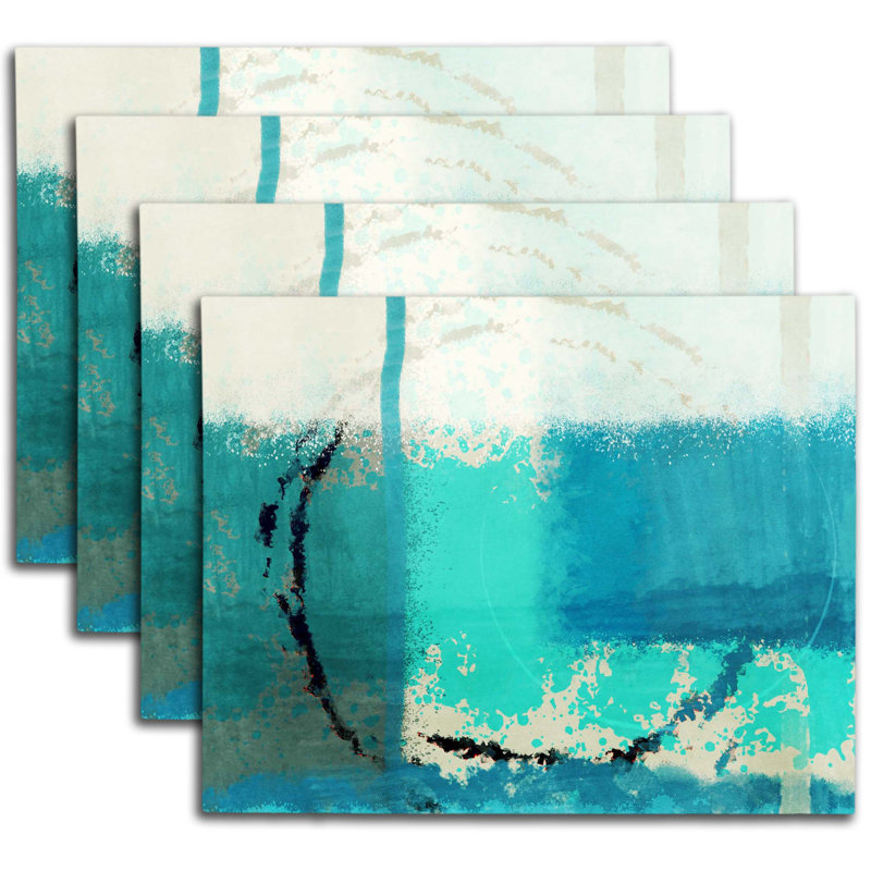 Napperon abstrait en polyester