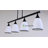 Island Lights for Kitchen 4-Light Matte Metal Chandeliers for Dining Room,39.3" Linear Modern Pendant Light Fixtures, Billiard Table Lights Hanging Over for Billiards Pool Room, Snooker Table (Black) -445276723