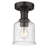 Alhana Glass Semi Flush Mount-1854697807