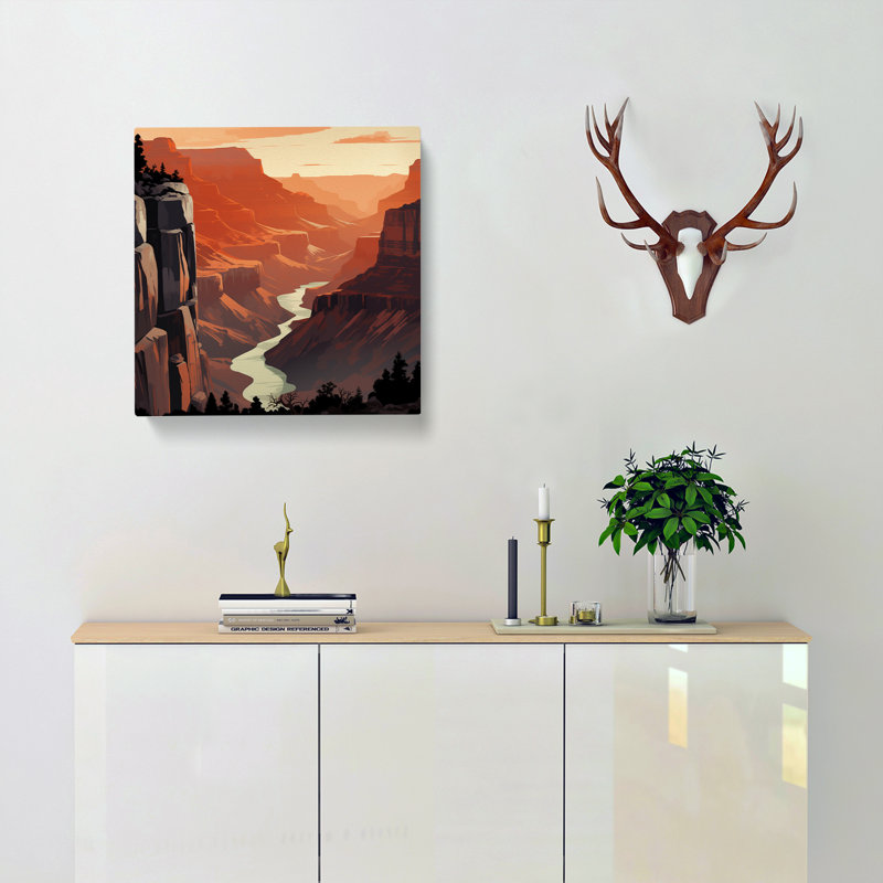Grand Canyon Deco - No Frame Print