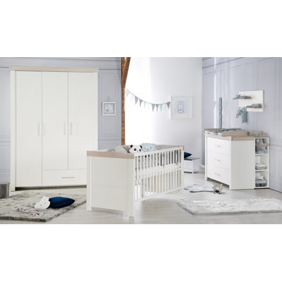 3-tlg. Babyzimmer-Set Lucy