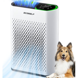 High-Efficiency Air Purifier for Large Rooms Up to 1400 Sq Ft, Smart Air Quality Monitor, Ultra-Quiet 20dB Sleep Mode, HEPA Filter for Home, Bedroom, Office, Removes Dust, Smoke, Pollen, Pet Dander, Odors