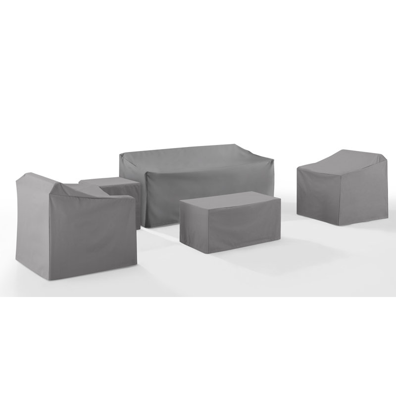 Ensemble de conversation 5 pièces, Gris