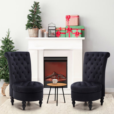 Annigje Velvet Side Chair