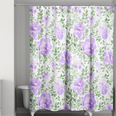 Daijon Floral Shower Curtain