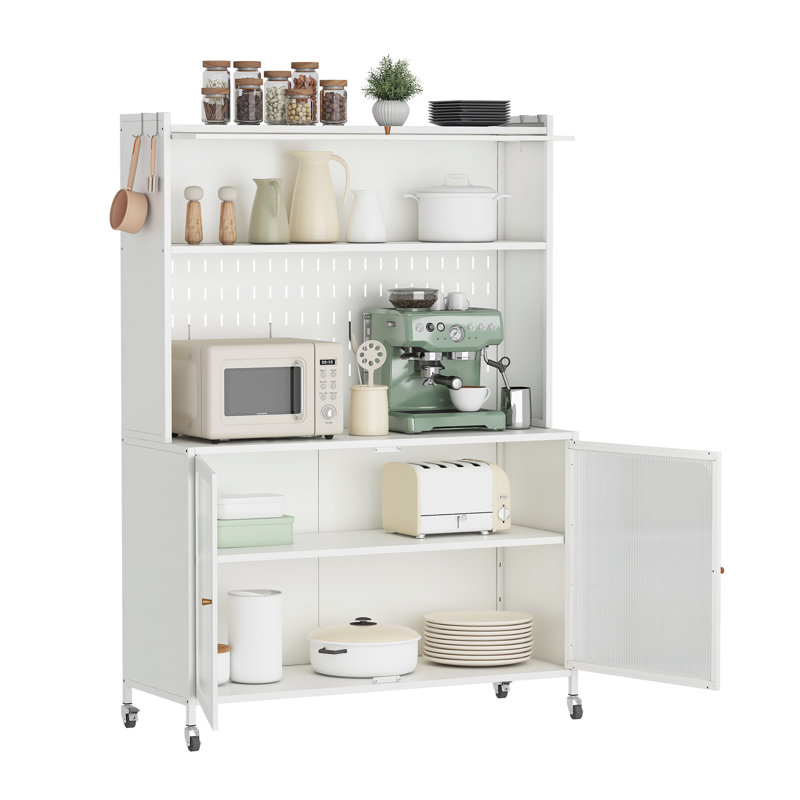 Grande armoire de rangement polyvalente avec tablettes réglables pour différentes pièces