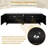 Deshawna 70.8'' Console Table-534374293