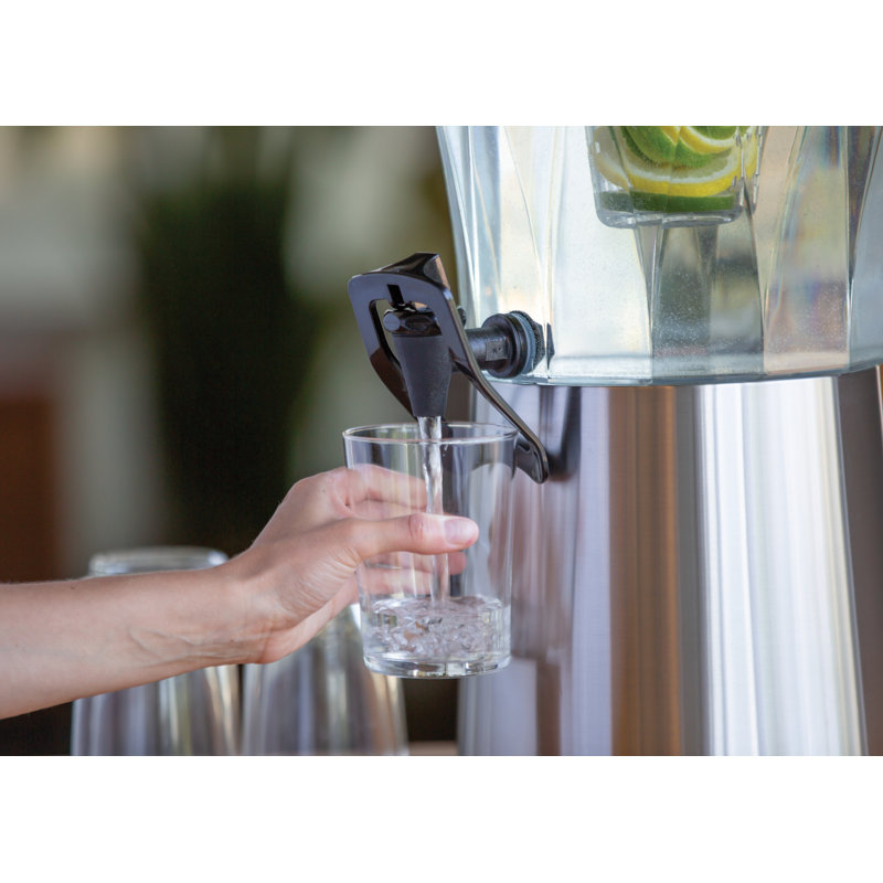 Hands Free Beverage Dispenser with Optional Infuser Tube, NSF Certified