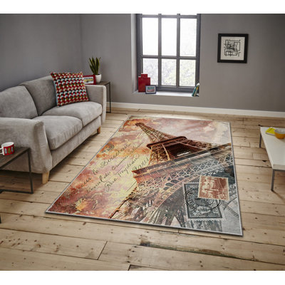 Tapis luxueux (5,2 x 7,5 pi), 100% polyester, 740 g / m² | Tissu de velours doux avec envers en feutre antidérapant, éponge stratifiée pour le confort | Facile à nettoyer, lavable à la machine à 86 ° F | Idéal pour décorer un salon ou une chambre à coucher