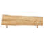 Banc de salle à manger rustique en bois d'orme massif 47,6 po-192423753