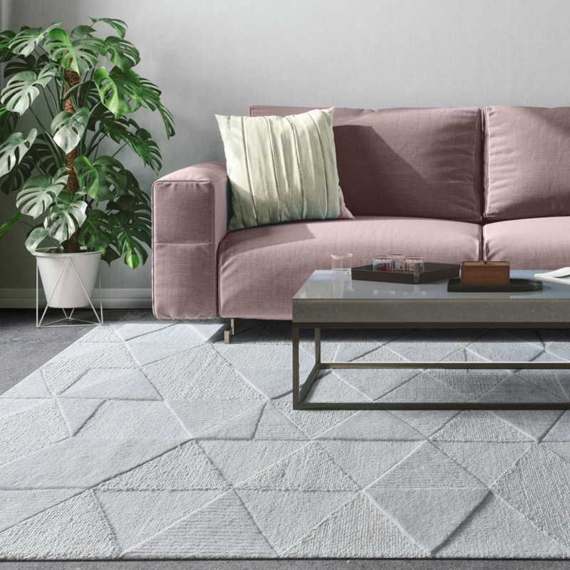 Tapis ivoire 6 x 9 Corrigan Studio® La Veta, Rectangle 6 pi x 9 pi