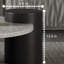 Table basse italienne ronde en terrazzo