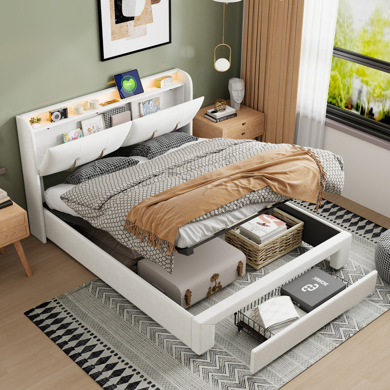 Upholstered Bed, European Kingsize (160 x 200 cm)