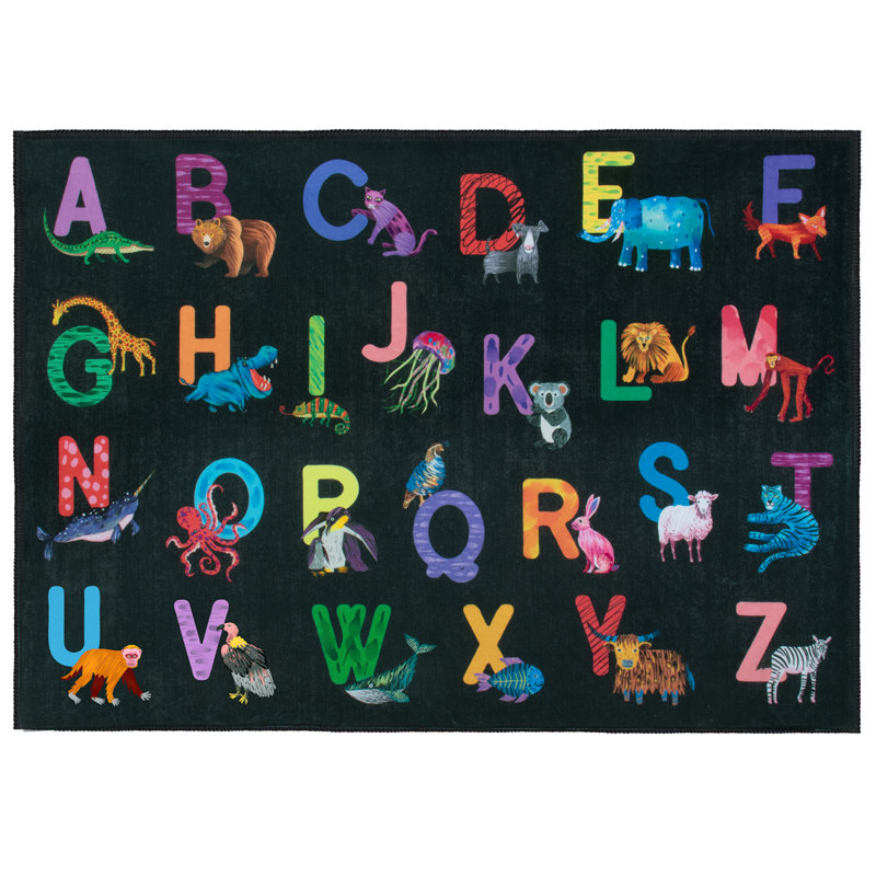Tapis de classe Alphabet pour enfants