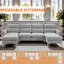 Canapé-lit modulaire en U Mercer41-932385096