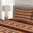 Native Rustic Polyester Geometric Shapes Coverlet-41887023