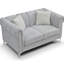 Causeuse Sammy G00340A-L, GRIS