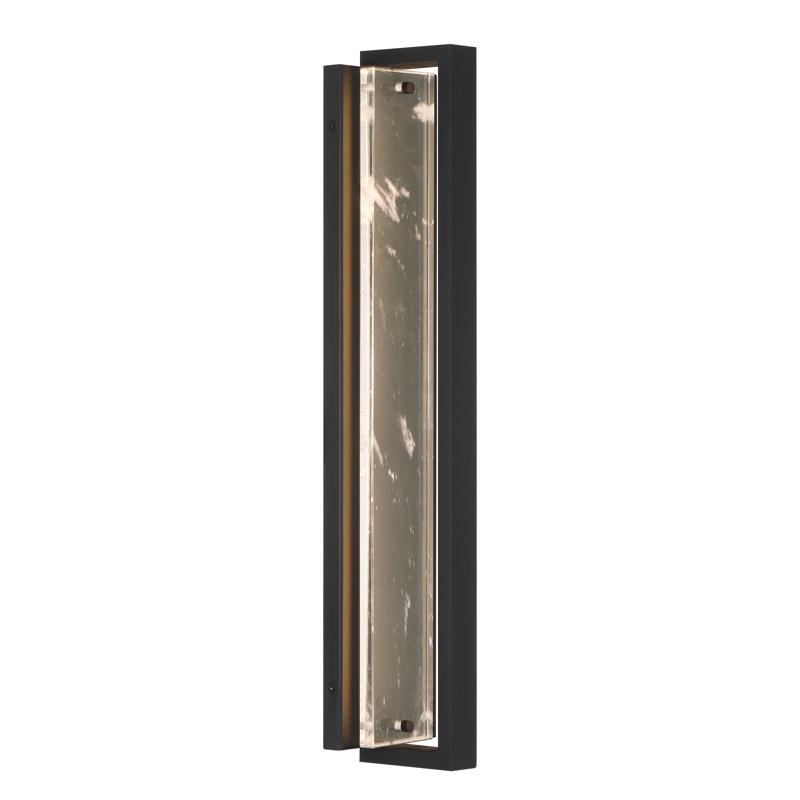 Hvar 1 - Light LED Outdoor Sconce, 20, 7.5" H x 24" W x 5.13" D