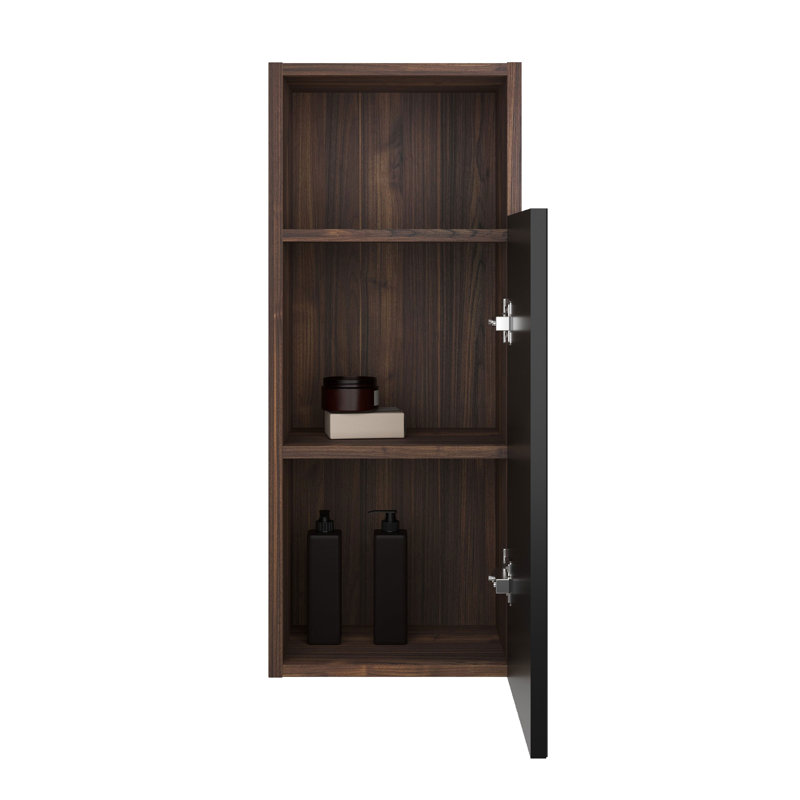Wall Mounted Modern Bathroom Storage Cabinet, for Bathroom, Kitchen, Apartment & Hotel, 31.5" H x 11.8" W x 11.8" D