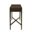 Console, table d'appoint avec 2 tiroirs de rangement, console pour l'intérieur