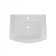 The Renovators Supply Inc. 20'' White Porcelain Rectangular Bathroom Sink with Overflow