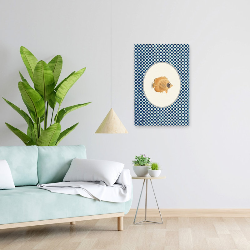 Impression sur art tropical, H 24 po x l 16 po