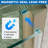 28"x 72" H Semi-Frameless Pivot Shower Door with  1/4 inch(6mm) Clear Tempered Glass And Handle,Brushed Nickel-124870123