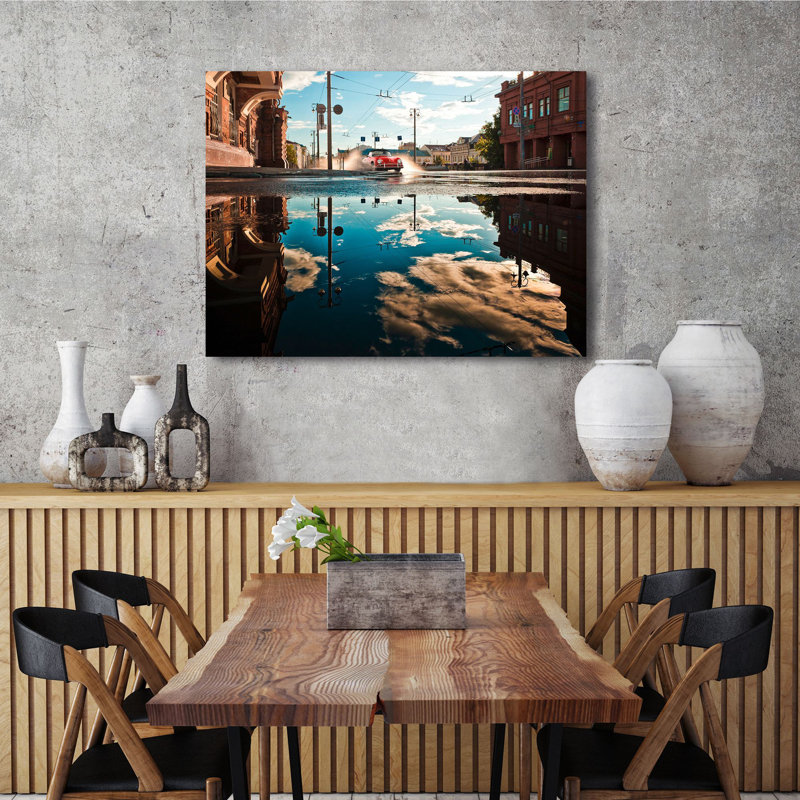 3AP6476 After The Rain by Gasoline Images - Wrapped Canvas Print, 70cm H x 100cm W x 4cm D