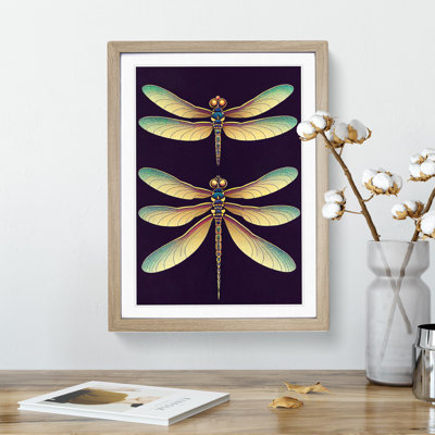 Special Dragonflies - Single Picture Frame Print
