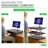 Uncaged Ergonomics® Changedesk Adjustable Standing Desk Converter