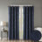 Mirage Damask Total Blackout Thermal Grommet Single Curtain Panel-254889261-209583889