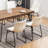 Aryven Industrial 7-Piece Dining Set, Antique White-900380957