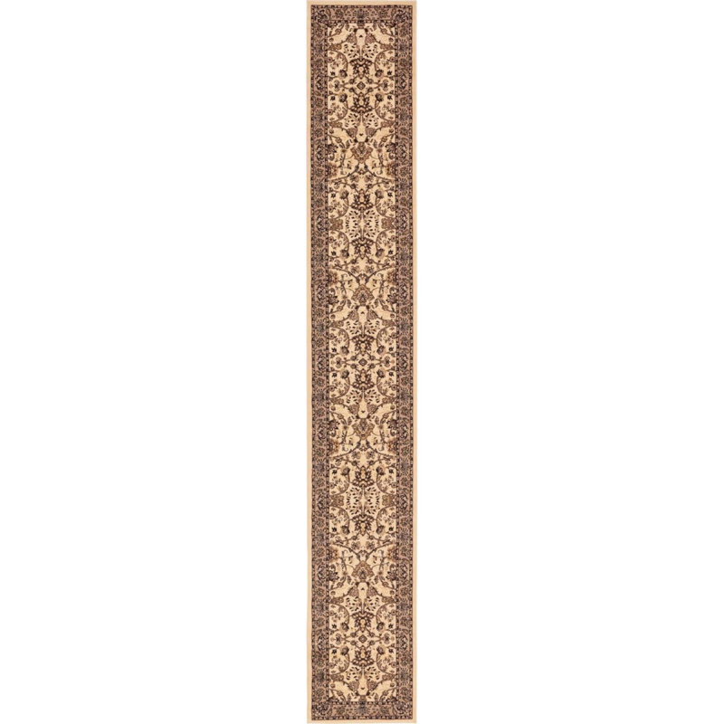 Hanan Floral Area Rug, Rectangle 2' x 3'1", Ivory