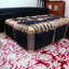 Pouf carré à carreaux de 18 po de large Rimersburg